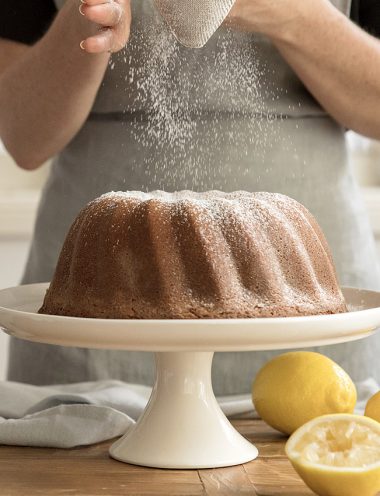 Lemon Cream Pound Cake - Vanilla recipes - Taylor and Colledge