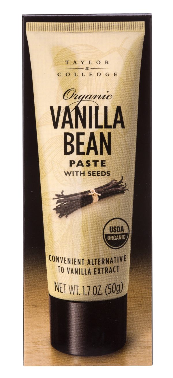 Organic Vanilla Bean Paste with Seeds - Taylor and Colledge